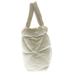 Prada Padded Tote White Leather — view 3