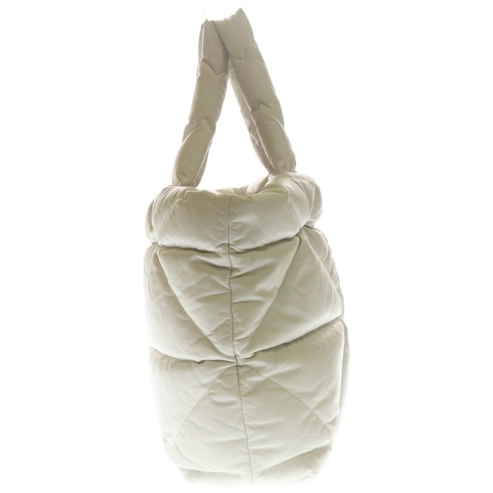 Prada Padded Tote White Leather — view 3