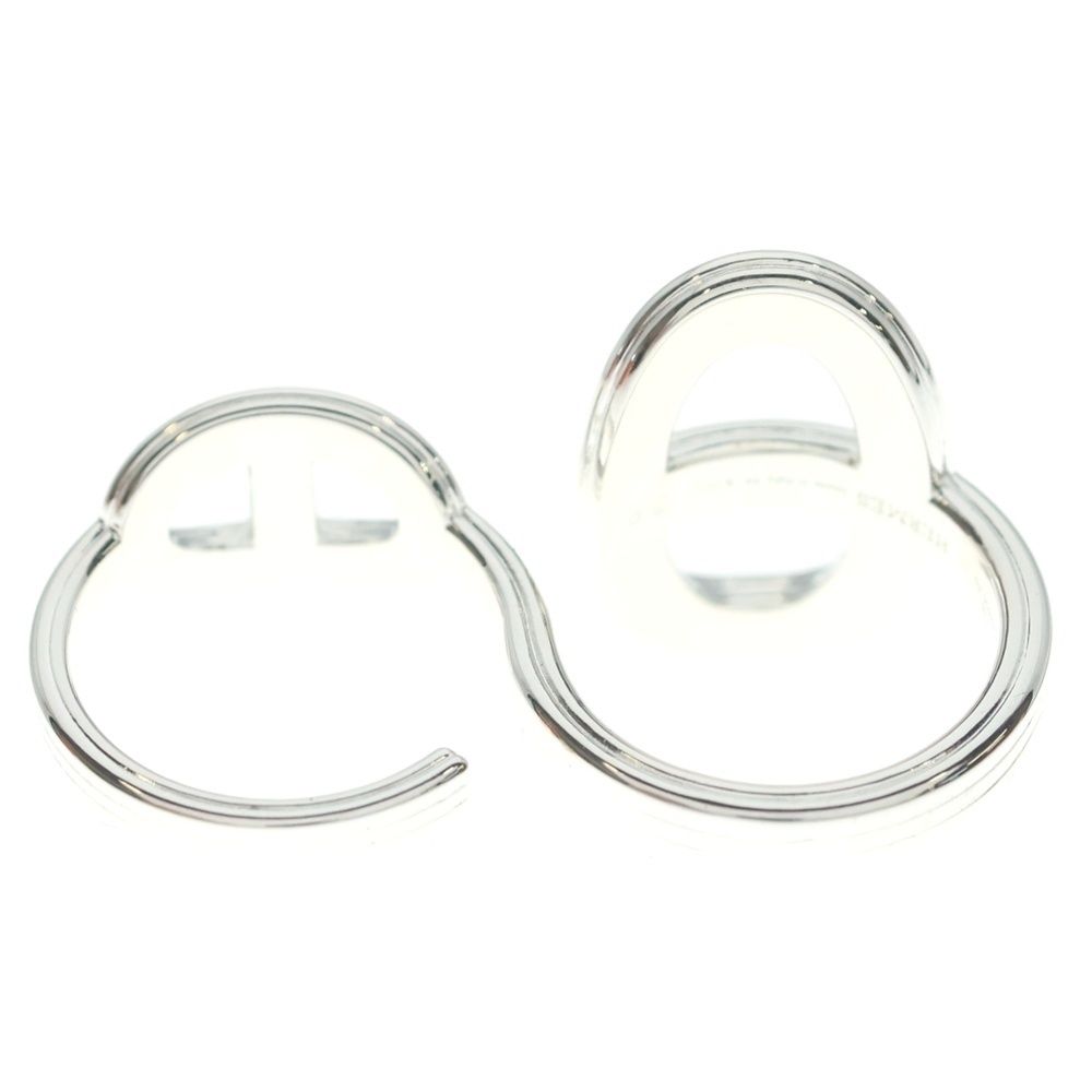 Hermes Chaine D'ancre Double Ring Silver — view 2
