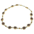 Louis Vuitton Dynasty Flower Pearl Gold Necklace — view 2