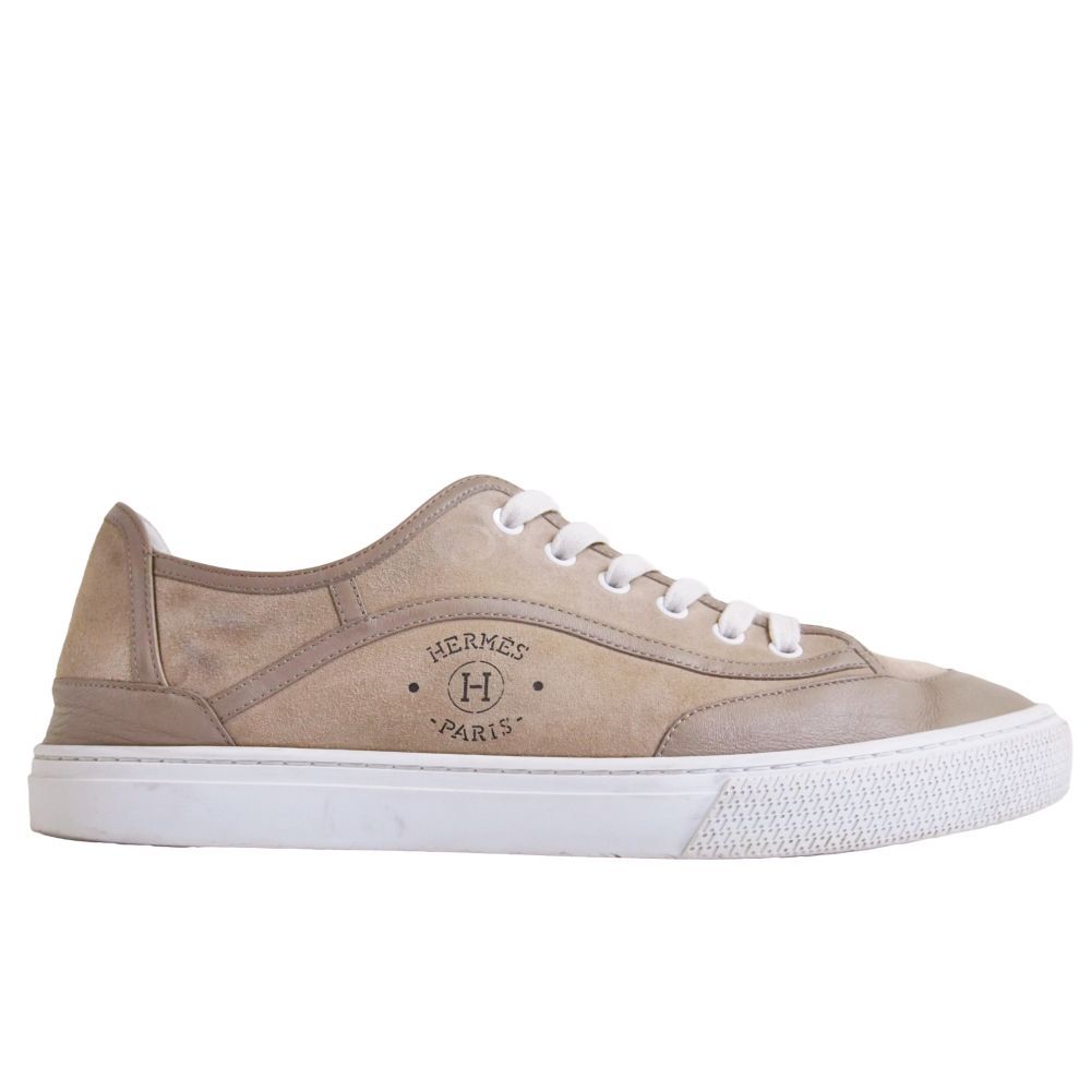 Hermes Sneakers Lace Up Get Logo — view 6