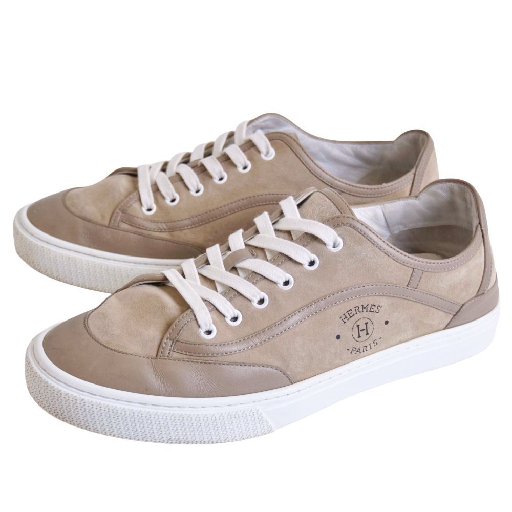 Hermes Sneakers Lace Up Get Logo — view 2