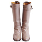 Hermes Long Boots Jumping Kelly Leather