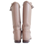 Hermes Long Boots Jumping Kelly Leather