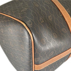 Dior Honeycomb 45 Boston Bag Leather Brown — view 7