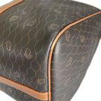 Dior Honeycomb 45 Boston Bag Leather Brown — view 8