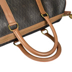 Dior Honeycomb 45 Boston Bag Leather Brown — view 5