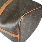 Dior Honeycomb 45 Boston Bag Leather Brown — view 6