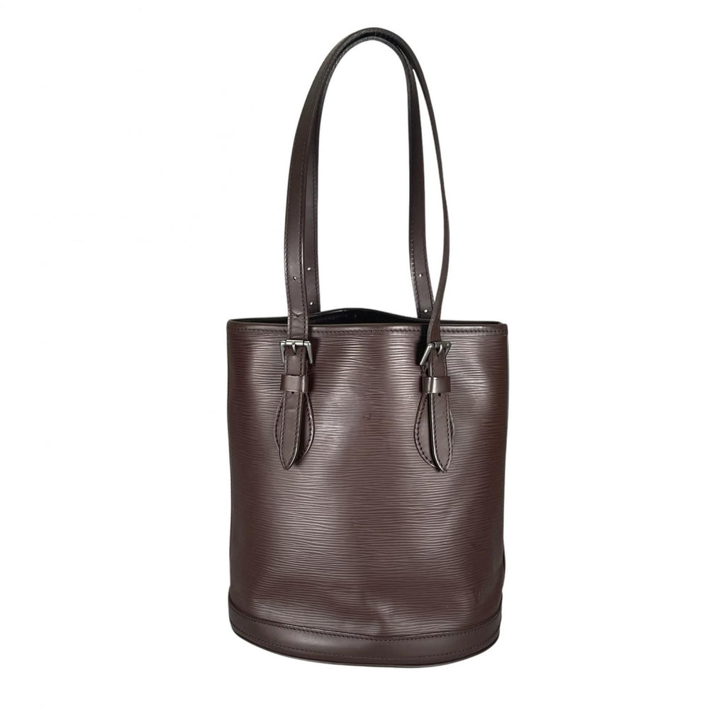 Louis Vuitton Baguette PM Tote Bag Epi Leather Brown