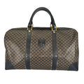 Celine Macadam 45 Boston Bag Leather Brown