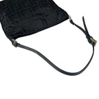 Fendi Zucca Handbag Nylon Black — view 5