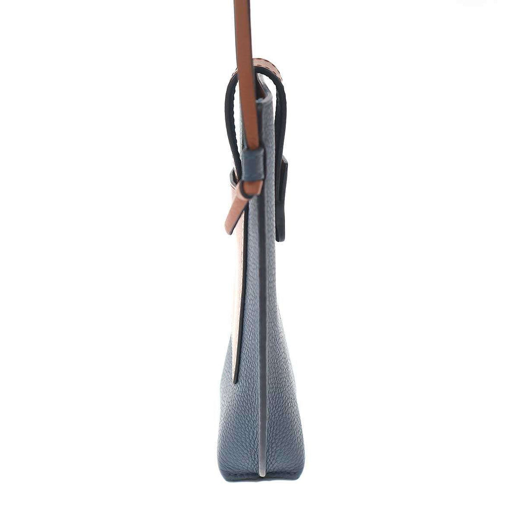 Loewe Gate Pocket with Shoulder Strap Blue Brown — view 3