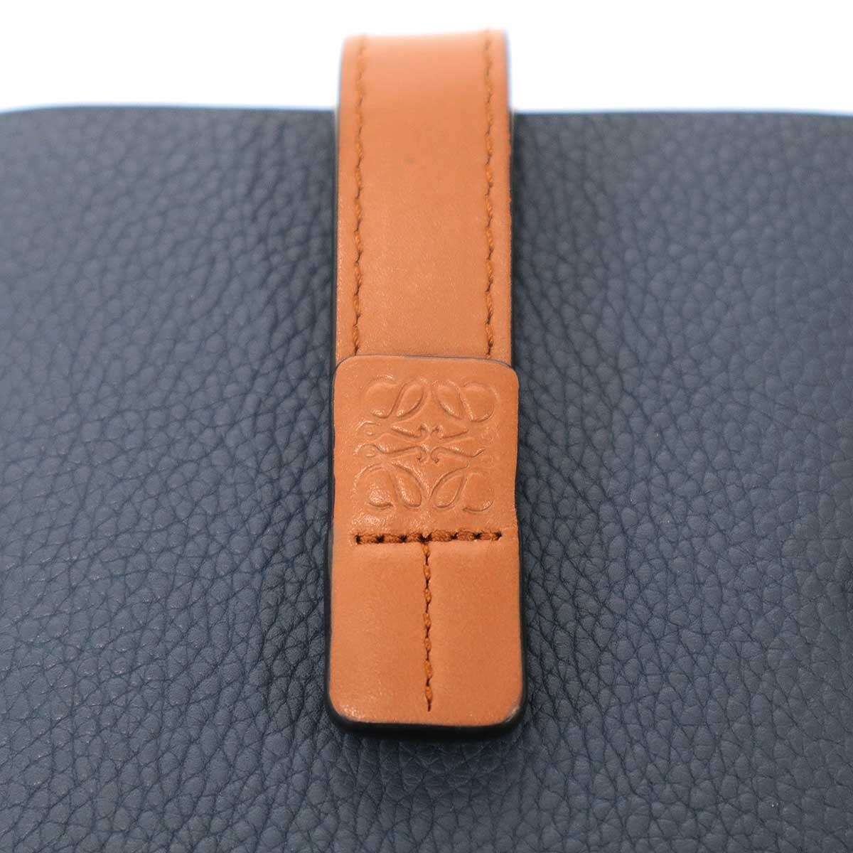 Loewe Gate Pocket with Shoulder Strap Blue Brown — view 9
