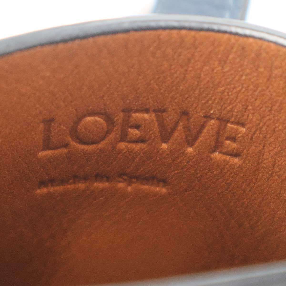Loewe Gate Pocket with Shoulder Strap Blue Brown — view 5