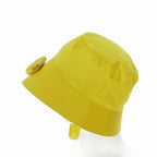 Prada Re-Nylon Triangle Logo Bucket Hat L Yellow — view 2