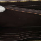 Loewe Anagram Leather Zip Around Wallet Black — view 6
