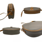 Dior Shoulder Bag Crossbody Available Honeycomb Pattern Leather Gray Brown Gold — view 7