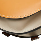 Loewe Anagram Gate Crossbody Shoulder Bag Brown Grey Leather — view 8