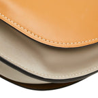 Loewe Anagram Gate Crossbody Shoulder Bag Brown Grey Leather — view 9