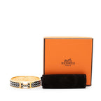 Hermes Click PM Bracelet Gold Multicolor Plated Enamel — view 6