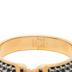 Hermes Click PM Bracelet Gold Multicolor Plated Enamel — view 5