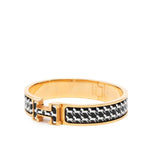 Hermes Click PM Bracelet Gold Multicolor Plated Enamel — view 2