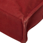 Hermes Fourre Tout MM Tote Red Canvas — view 4