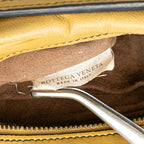 Bottega Veneta Intrecciato Shoulder Bag Khaki Leather — view 9