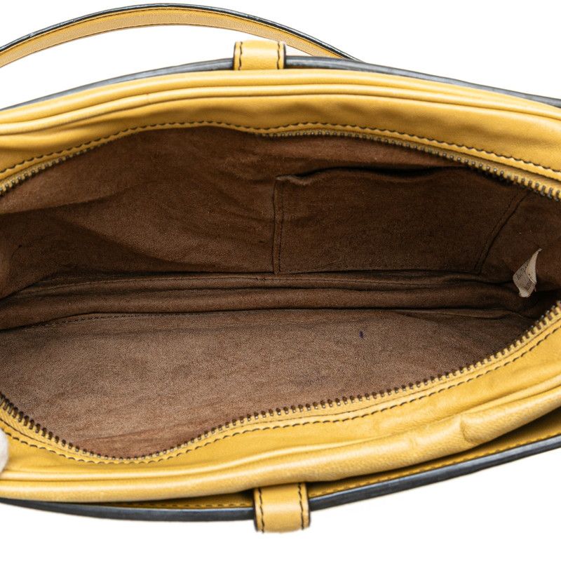 Bottega Veneta Intrecciato Shoulder Bag Khaki Leather — view 7
