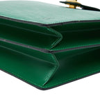 Louis Vuitton Epi Capuchin Crossbody Shoulder Bag Borneo Green Leather — view 4