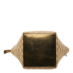 Gucci GG Canvas Handbag Beige Gold — view 3