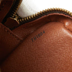 Louis Vuitton Monogram Jeune Fille PM Crossbody Shoulder Bag Brown Leather — view 9