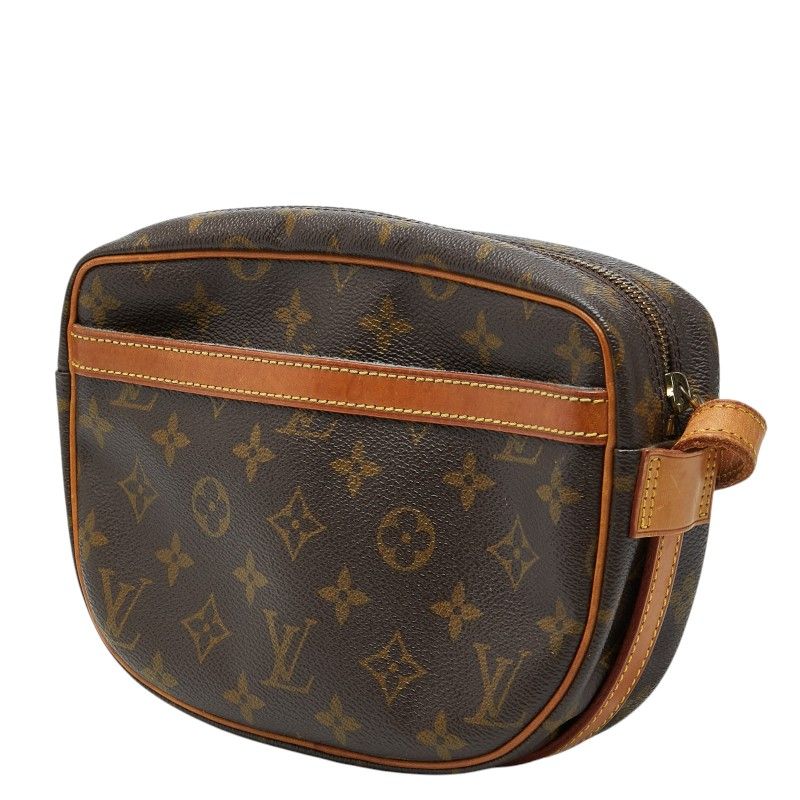 Louis Vuitton Monogram Jeune Fille PM Crossbody Shoulder Bag Brown Leather — view 2