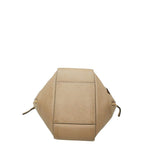 Loewe Anagram Hammock Small Shoulder Bag Drawstring 2-Way Beige Leather — view 3