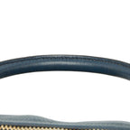 Prada 2-Way Shoulder Bag Navy Vitello Daino Leather — view 8