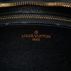 Louis Vuitton Epi Jeune Fille Crossbody Shoulder Bag Noir Black Leather — view 9