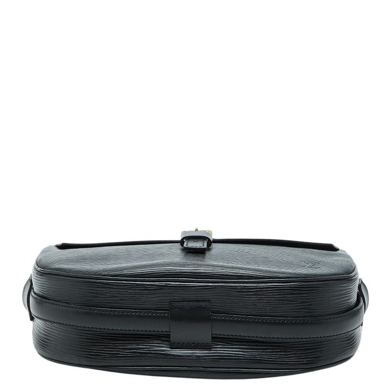 Louis Vuitton Epi Jeune Fille Crossbody Shoulder Bag Noir Black Leather — view 3