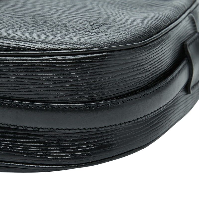Louis Vuitton Epi Jeune Fille Crossbody Shoulder Bag Noir Black Leather — view 5