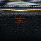 Louis Vuitton Epi Monceau Handbag Noir Black Leather — view 9