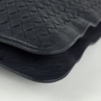 Bottega Veneta Intrecciato Business Bag Leather Black — view 3