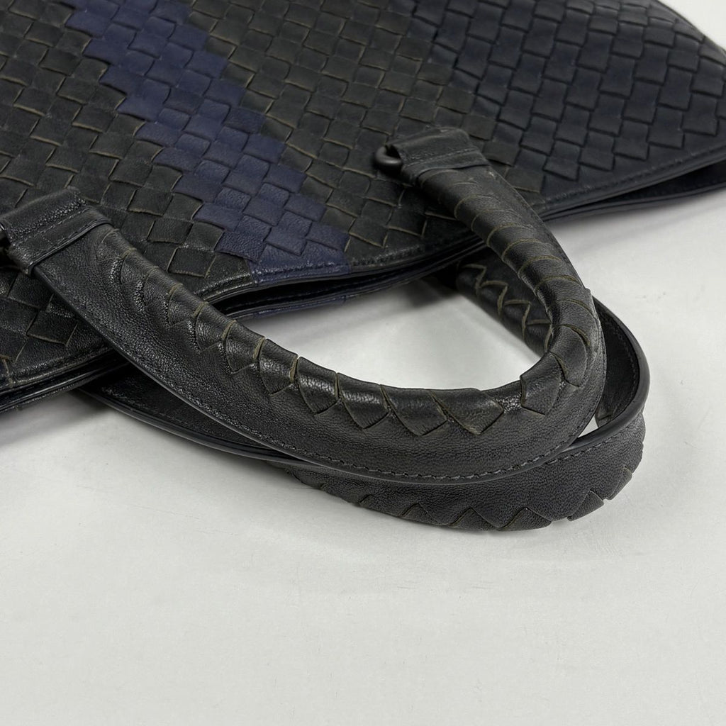 Bottega Veneta Intrecciato Business Bag Leather Black — view 5