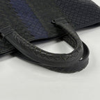 Bottega Veneta Intrecciato Business Bag Leather Black — view 5