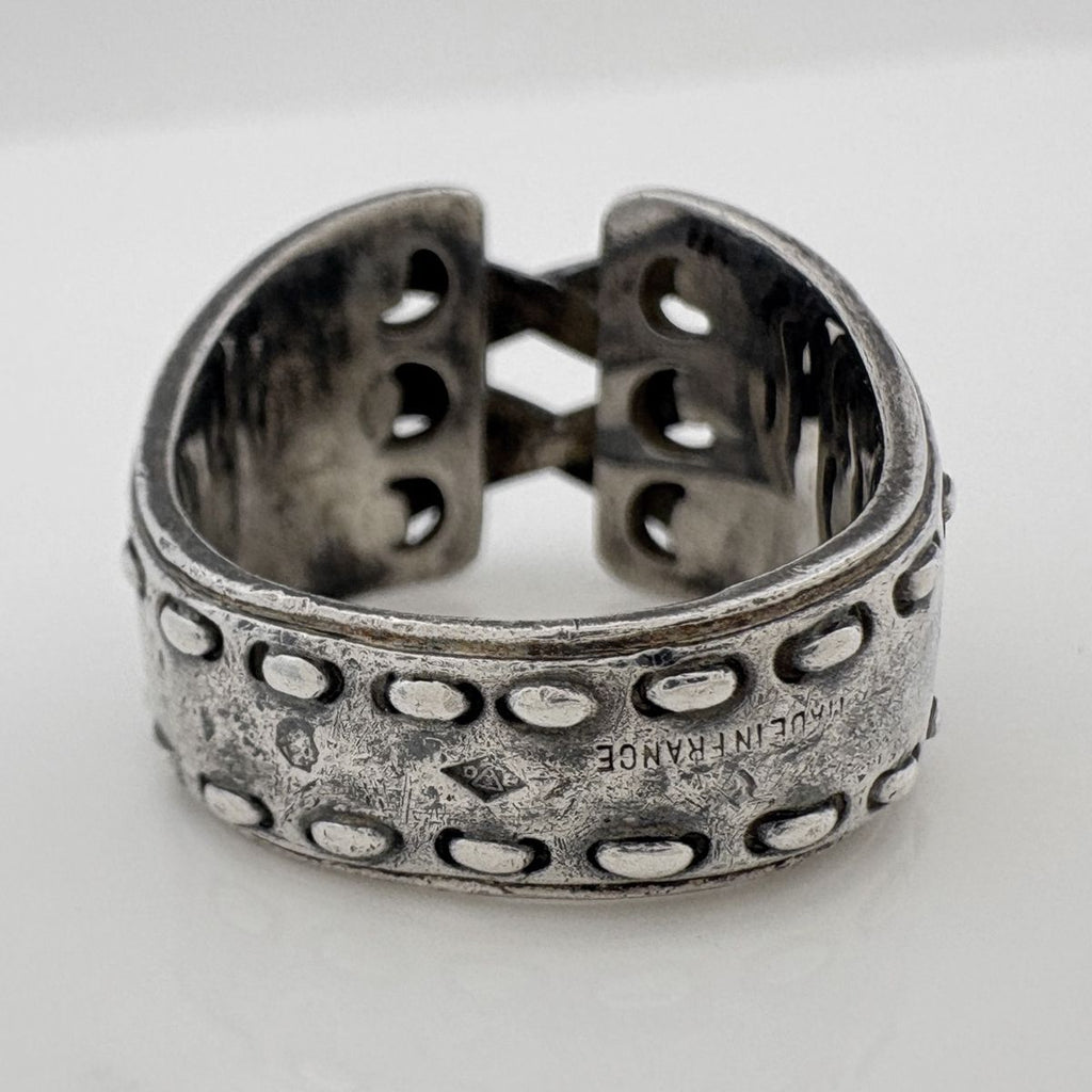 Hermes Mexico Ring Corset Belt Silver — view 5