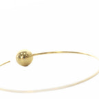 Celine Phoebe Philo Era Hoop Earrings for Both Ears Gold — view 4