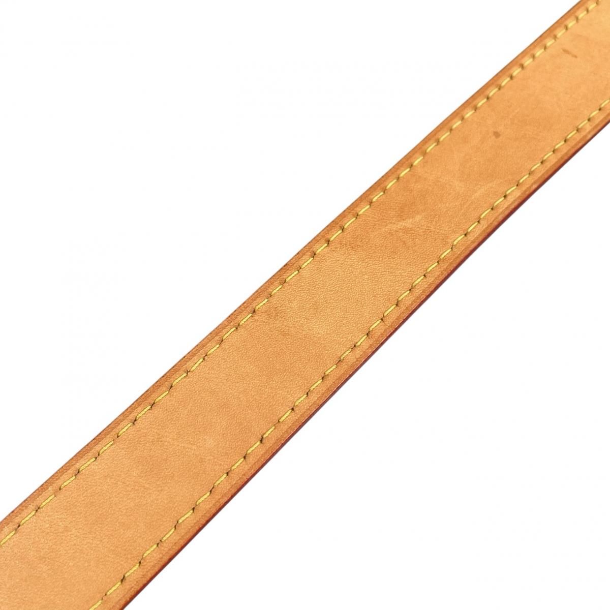 Louis Vuitton Leather Shoulder Strap Bandouliere Beige — view 2