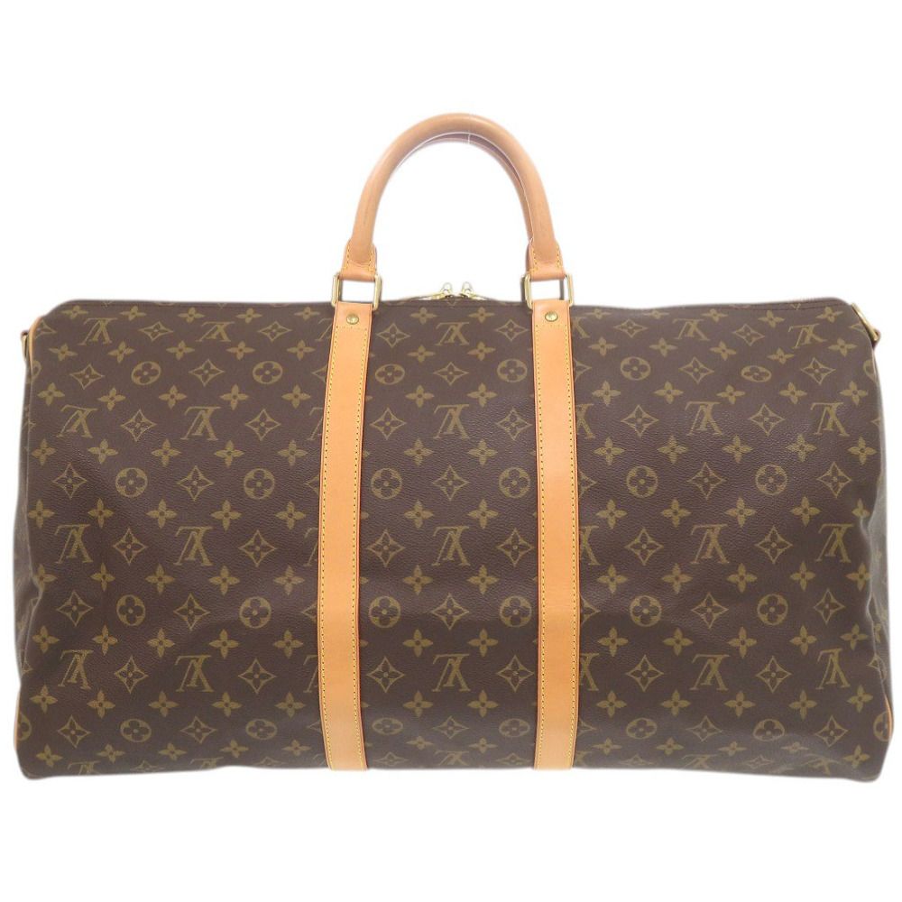 Louis Vuitton Keepall Bandouliere 55 Monogram Boston Bag — view 2