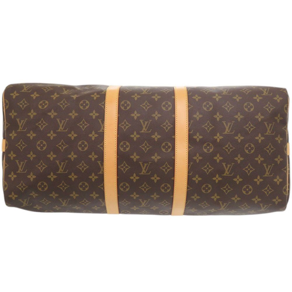 Louis Vuitton Keepall Bandouliere 55 Monogram Boston Bag — view 3