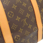 Louis Vuitton Keepall Bandouliere 55 Monogram Boston Bag — view 9