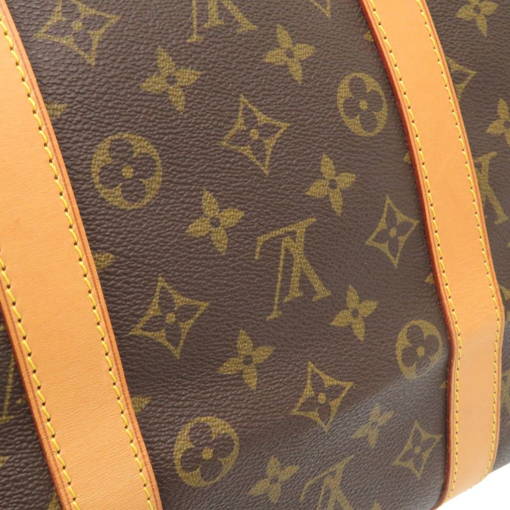 Louis Vuitton Keepall Bandouliere 55 Monogram Boston Bag — view 9
