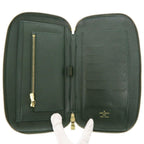 Louis Vuitton Organizer Athlete Taiga Epi Sear Wallet Green — view 4